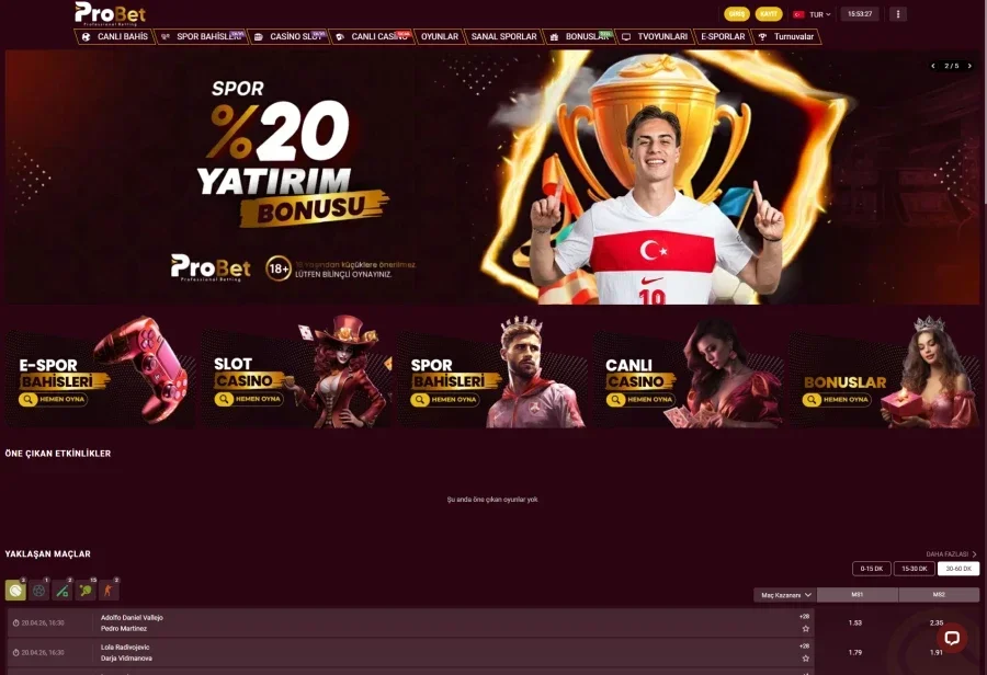 Probet ekran görüntüsü